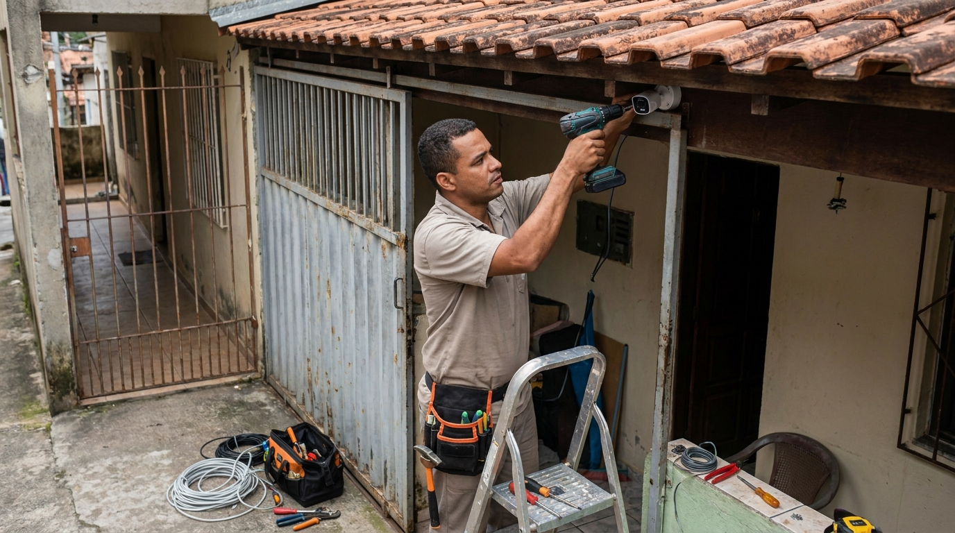 Instalação de Câmera Residencial em Osasco‑SP
