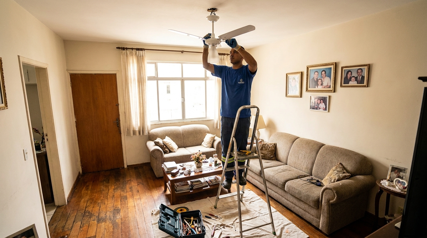 Substituição de Ventilador em Osasco‑SP
